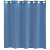 vidaXL Cortinas de voile com ilhós 2 pcs azul real