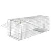 vidaXL Armadilha viva galvanizada 80 cm