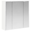 vidaXL Arm&aacute;rio de Espelho para Banheiro Branco 63,5 x 16 x 62,5 cm