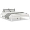vidaXL Cama extra longa sem colch&atilde;o 160x220 cm pinho maci&ccedil;o branco