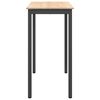 vidaXL Mesa de bar Natural 110 x 55 x 105 cm