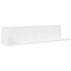 vidaXL Estantes de parede 2pcs 75x16,5x16,5cm derivados madeira branco