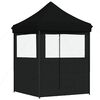 vidaXL Tenda de Festa Preto 200 x 200 x 306 cm Tecido Oxford