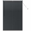 vidaXL Persianas venecianas Preto 175 x 110 cm Alum&iacute;nio