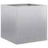 vidaXL Planter 40x40x40 cm a&ccedil;o galvanizado
