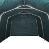 vidaXL Tenda para gado removível PVC 550 g/m² 3,3x6,4 m verde-escuro