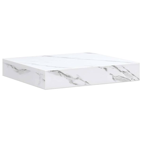 vidaXL Prateleira de Parede M&aacute;rmore Branco 23 x 23,5 x 4 cm