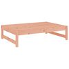 vidaXL 2 pcs conjunto lounge de jardim madeira de douglas maci&ccedil;a