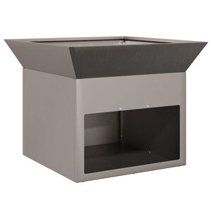 vidaXL Fire Pit Ferro Enferrujado 50 x 50 x 40 cm A&ccedil;o corten