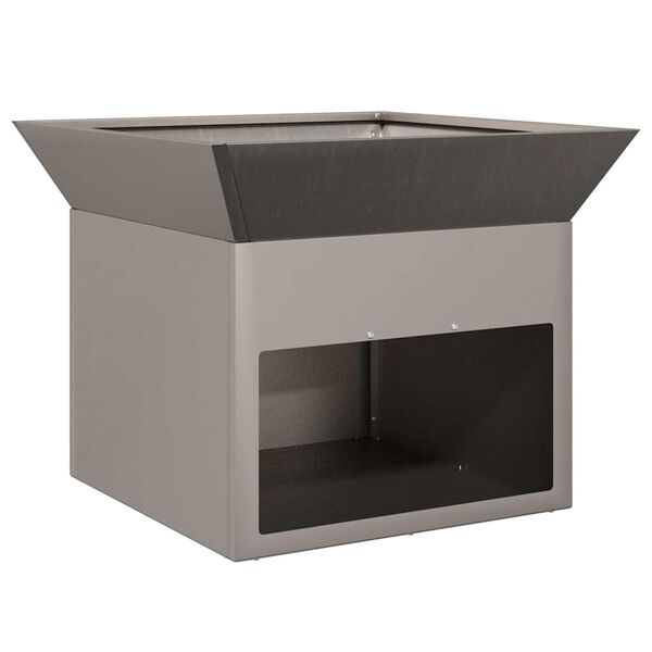 vidaXL Fire Pit Ferro Enferrujado 50 x 50 x 40 cm A&ccedil;o corten