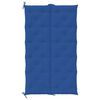vidaXL Almofad&atilde;o banco de jardim 180x(50+50)x7cm tecido oxford azul