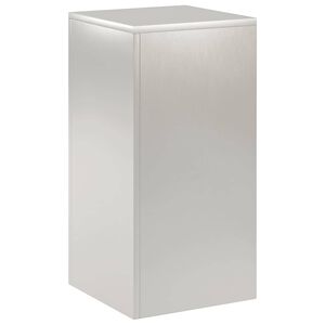 vidaXL Suporte para Plantas Prateado 30 x 30 x 60 cm A&ccedil;o