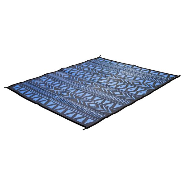 Bo-Camp Tapete de exterior Chill Mat XL Oxomo 2,7x3,5 m azul
