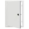 vidaXL Painel de Acesso Branco 33 x 23 x 3 cm A&ccedil;o