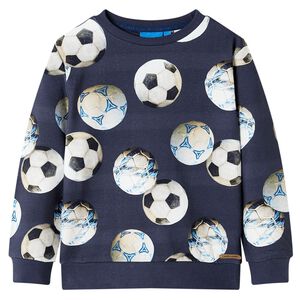 Sweatshirt para crian&ccedil;a azul-marinho 92