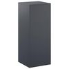vidaXL Suporte para Plantas Antracite 40 x 40 x 100 cm A&ccedil;o inoxid&aacute;vel