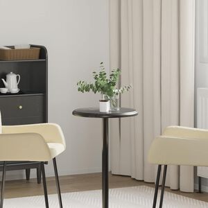 vidaXL Tampo de mesa &Oslash;40x2,5 cm m&aacute;rmore preto