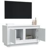 vidaXL Móvel de TV 80x35x45 cm derivados de madeira branco