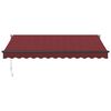 vidaXL Toldo retr&aacute;til autom&aacute;tico 350x250 cm bord&ocirc;