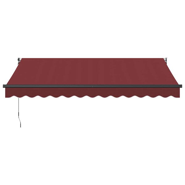 vidaXL Toldo retr&aacute;til autom&aacute;tico 350x250 cm bord&ocirc;