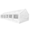 vidaXL Tenda para festas 12 x 6 m branco