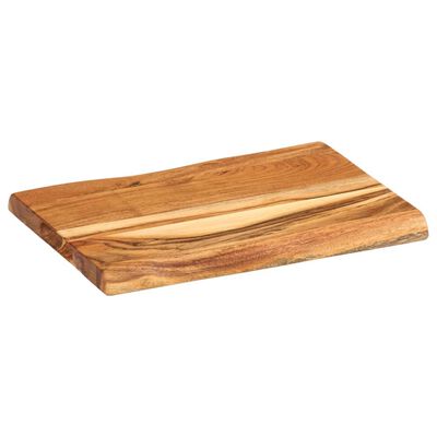 vidaXL Tábua de cortar 35x25x2,5 cm madeira de acácia maciça