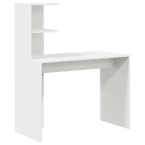 vidaXL Mesa Branco 102 x 50 x 124 cm Derivados de Madeira