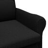 vidaXL poltrona Preto 76 x 94 x 102 cm Tecido Sharpa