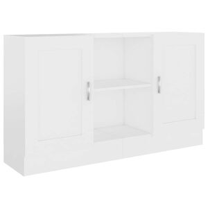 vidaXL Aparador 120x30,5x70 cm derivados de madeira branco