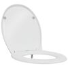 vidaXL Assento de Vaso Sanit&aacute;rio Branco 47 x 37 x 4 cm Duroplast
