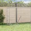 vidaXL Canil de exterior 2x14x2 m a&ccedil;o galvanizado prateado