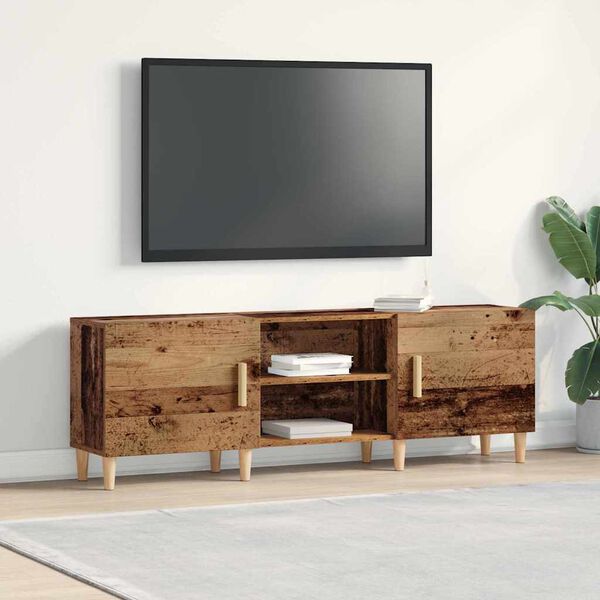 vidaXL Gabinete para TV Madeira antiga 150 x 30 x 50 cm