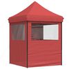 vidaXL Tenda de Festa Borgonha 200 x 200 x 306 cm Tecido Oxford