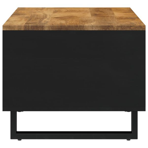 vidaXL Mesa de centro 90x50x40 cm madeira de mangueira maci&ccedil;a