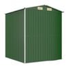 vidaXL Abrigo de jardim 192x191x223 cm a&ccedil;o galvanizado verde