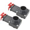 vidaXL V&aacute;lvula de regula&ccedil;&atilde;o para piscina 2 pcs 38 mm