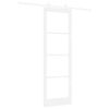 vidaXL Porta Deslizante ORKDAL Branco 78 x 232 cm