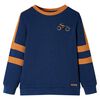 Sweatshirt para crian&ccedil;a azul-&iacute;ndigo 116
