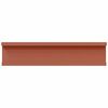 vidaXL Prateleira de Parede 2 pcs Vermelho 40 x 9 x 3 cm