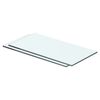 vidaXL Prateleiras 2 pcs 40x15 cm vidro transparente