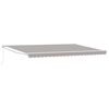 vidaXL Toldo retr&aacute;til Cinzento-claro 500 x 300 x 165 cm