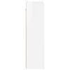 vidaXL Arm&aacute;rio suspenso Branco Brilhante 59 x 20 x 71.5 cm