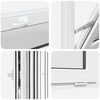 vidaXL Janela de por&atilde;o RISOR 80x40 cm basculante 2 vidros branco