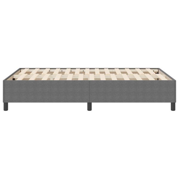 vidaXL Estrado de cama plataforma Cinzento-claro 120 x 190 cm tecido