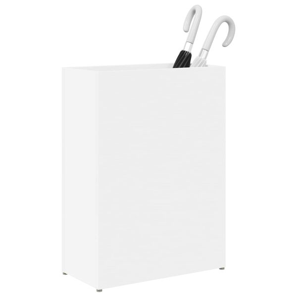vidaXL Suporte de Guarda-Sol Branco 40 x 20 x 55,5 cm