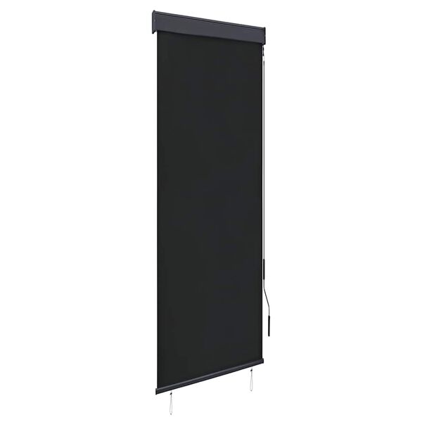 vidaXL Estore de rolo para exterior 60x250 cm antracite