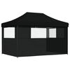vidaXL Tenda de Festa Preto 279 x 410 x 315 cm Tecido Oxford