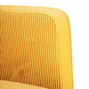 vidaXL Sof&aacute;-luvas 109 cm tecido corduroy amarelo-claro