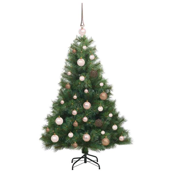 vidaXL &Aacute;rvore de Natal Artificial com 150 LEDs Verde 120 cm PE e PVC