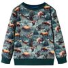 Sweatshirt para crian&ccedil;a verde-escuro 92